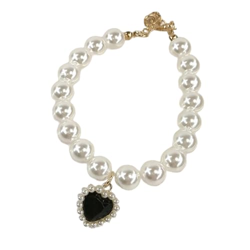 Perlenkette Haustierhalsband Haustierhalsbänder Katzen- und Hundezubehör Haustierzubehör Perlenhalsband Katzenhalsband für Haustiere Katzen Welpen Kätzchen Kleine Mittelgroße Hunde,Schwarz,M Perlenkette Haustierhalsband Haustierhalsbänder Katzen- und Hundezubehör Haustierzubehör Perlenhalsband Katzenhalsband für Haustiere Katzen Welpen Kätzchen Kleine Mittelgroße Hunde,Schwarz,M von Wambere