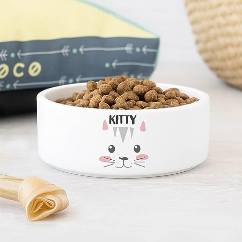Wanapix | Futternapf mit Name | für Hunde und Katzen | personalisierten Futternäpfe | Keramik | 5,8x15øcm | Spülmaschinenfest | Kätzchen Wanapix | Futternapf mit Name | für Hunde und Katzen | personalisierten Futternäpfe | Keramik | 5,8x15øcm | Spülmaschinenfest | Kätzchen von Wanapix