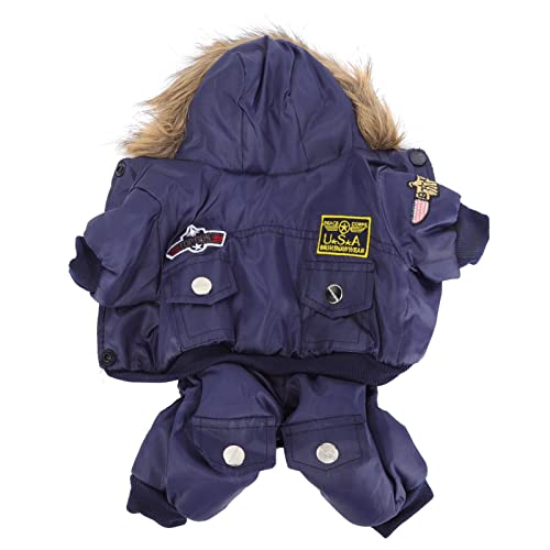 Wandisy Welpen Winterjacke Haarschutz Welpen Parkas Winterjacke blau M Wandisy Welpen Winterjacke Haarschutz Welpen Parkas Winterjacke blau M von Wandisy
