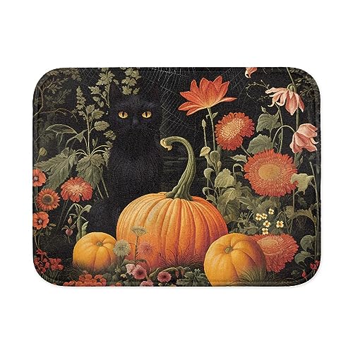 Wanyint Herbst Kürbis Druck Hund Katze Haustier Futtermatte Haustier Matte für Futter und Wassernapf 23,5 x 17,5 Zoll Selbstabsorbierende rutschfeste Hund Tischsets Wanyint Herbst Kürbis Druck Hund Katze Haustier Futtermatte Haustier Matte für Futter und Wassernapf 23,5 x 17,5 Zoll Selbstabsorbierende rutschfeste Hund Tischsets von Wanyint