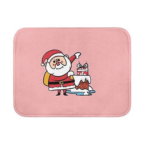 Wanyint Weihnachtlicher Weihnachtsmann-Druck, 59,9 x 44,9 cm, Hunde-/Katzen-Haustier-Futtermatte, rutschfest, schmutzabweisend, Hunde-Tischsets, langlebiges Werkzeug-Pad Wanyint Weihnachtlicher Weihnachtsmann-Druck, 59,9 x 44,9 cm, Hunde-/Katzen-Haustier-Futtermatte, rutschfest, schmutzabweisend, Hunde-Tischsets, langlebiges Werkzeug-Pad von Wanyint