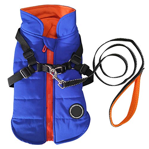 wasserdichte Hundemäntel Gepolsterte Pufferjacken Welpen Winterweste Outfit D-Ringe mit Gurtleine wasserdichte Hundemäntel Gepolsterte Pufferjacken Welpen Winterweste Outfit D-Ringe mit Gurtleine von Wanyudz