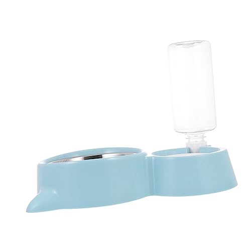 Warmhm 1 Stück Einstellbarer Katzennapf aus mit Automatischem Wasserspender rutschfest und Leicht zu Reinigen für Hunde und Katzen Warmhm 1 Stück Einstellbarer Katzennapf aus mit Automatischem Wasserspender rutschfest und Leicht zu Reinigen für Hunde und Katzen von Warmhm