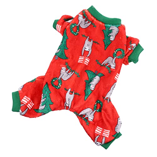 Warmhm 1 Stück Weihnachtliches Haustierkostüm für Hunde und Katzen Lustiges Outfit aus Super Korallenvlies Warm und Bequem für Weihnachtsfeiern und Festliche Anlässe Warmhm 1 Stück Weihnachtliches Haustierkostüm für Hunde und Katzen Lustiges Outfit aus Super Korallenvlies Warm und Bequem für Weihnachtsfeiern und Festliche Anlässe von Warmhm