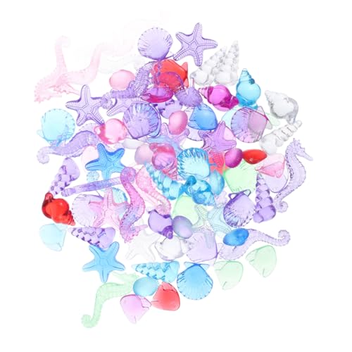 Warmhm 100 Stück Meerestier-Ornament Für Aquarium-Dekoration Füllmaterial Für Vasen Meerestier-Dekorationen Für Zuhause Partygeschenke Mit Meerestieren Warmhm 100 Stück Meerestier-Ornament Für Aquarium-Dekoration Füllmaterial Für Vasen Meerestier-Dekorationen Für Zuhause Partygeschenke Mit Meerestieren von Warmhm