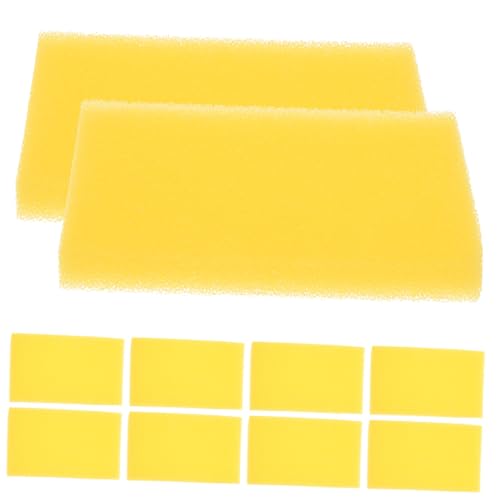 Warmhm 10Stücke Biochemische Baumwoll Aquariumschwämme Absorbierende Fischtankschwämme Hochwertige Filter Für Aquarien Für Garnelen Und Fische von Warmhm