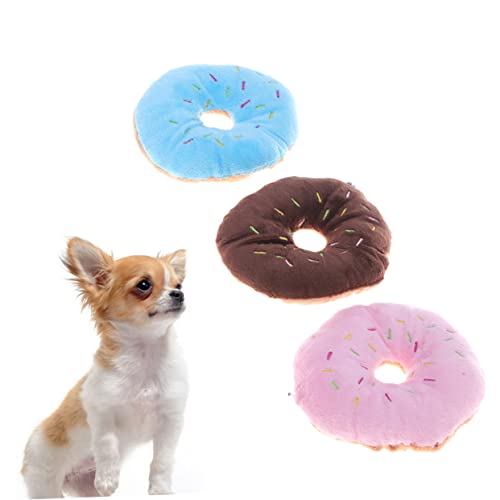 Warmhm 12 Stück Donut Kauen Für Hunde – Plüsch Quietschspielzeug in Bunten Farben - Ideal Für Kleine Und Mittelgroße Welpen - Perfekt Für Spiel Und Spaß Warmhm 12 Stück Donut Kauen Für Hunde – Plüsch Quietschspielzeug in Bunten Farben - Ideal Für Kleine Und Mittelgroße Welpen - Perfekt Für Spiel Und Spaß von Warmhm