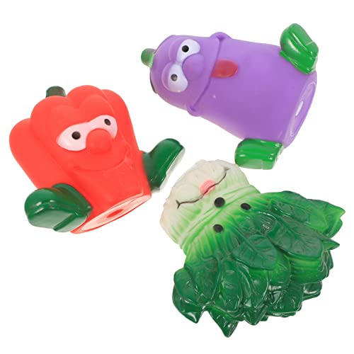 Warmhm 1Satz Bissresistentes Haustier Quietschende Kauspielzeuge Form Von Cartoon Gemüse Chili Gemüse Für Zähneputzen Warmhm 1Satz Bissresistentes Haustier Quietschende Kauspielzeuge Form Von Cartoon Gemüse Chili Gemüse Für Zähneputzen von Warmhm