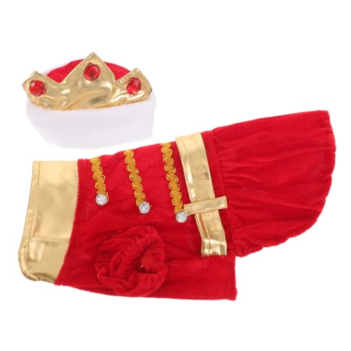 Warmhm 1Satz Haustierkostüm für Halloween Witzige Hundekleidung mit Kopfschmuck für Kleine und Katzen Anzuziehen Cosplay und Partys Warmhm 1Satz Haustierkostüm für Halloween Witzige Hundekleidung mit Kopfschmuck für Kleine und Katzen Anzuziehen Cosplay und Partys von Warmhm
