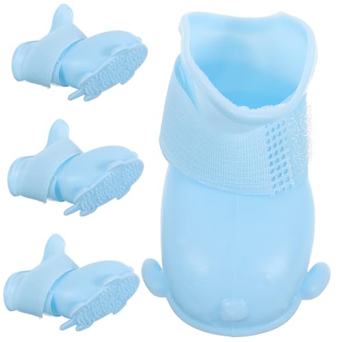Warmhm 1Satz Schneestiefel für wasserdichte und rutschfeste Hundeschuhe Verstellbare Pfotenschutzstiefel für Winteraktivitäten für Outdoor und Reisen Warmhm 1Satz Schneestiefel für wasserdichte und rutschfeste Hundeschuhe Verstellbare Pfotenschutzstiefel für Winteraktivitäten für Outdoor und Reisen von Warmhm
