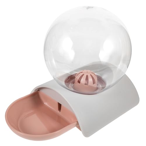 Warmhm 1Stück Automatischer Haustier Wasserspender Transparente Trinkschale Mit Großer Kapazität Für Katzen Praktische Wasserschale Für Haustiere Haustier Wasserhalter von Warmhm