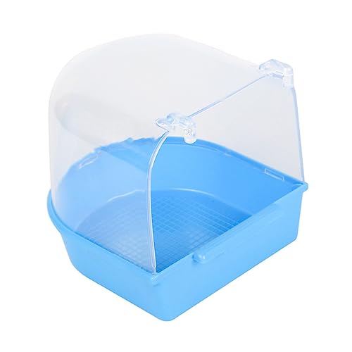 Warmhm 1Stück Caged Bird Bath für Kleine Abgedecktes Vogelbad für Kanarienvögel Sittiche und Papageien Helles Sicher und Hält Gefieder Gesund Warmhm 1Stück Caged Bird Bath für Kleine Abgedecktes Vogelbad für Kanarienvögel Sittiche und Papageien Helles Sicher und Hält Gefieder Gesund von Warmhm