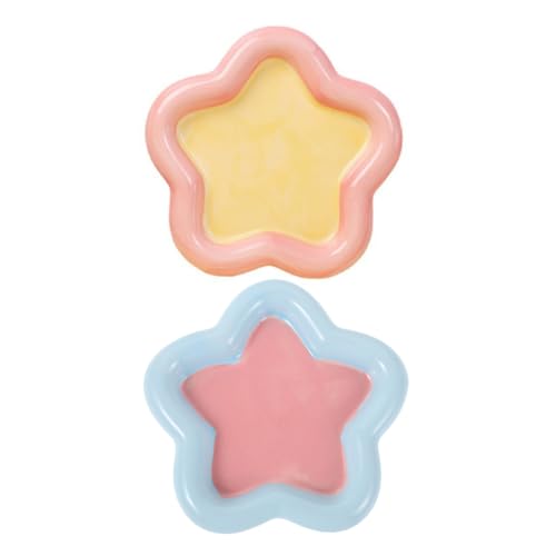 Warmhm 2 Stück Keramische Fressschalen für Katzen und Kleine Hunde rutschfest Multifunktionale Futterplatten für und Trockenfutter Hygienisches Design Langlebig und Elegant Warmhm 2 Stück Keramische Fressschalen für Katzen und Kleine Hunde rutschfest Multifunktionale Futterplatten für und Trockenfutter Hygienisches Design Langlebig und Elegant von Warmhm