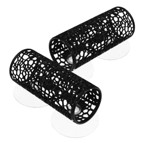 Warmhm 2 Stück Schwarze Versteckmöglichkeiten für Garnelen und Fische für Aquarien Dekoration Sichere Materialien Verbessertes Wasserflussdesign Rückzugsmöglichkeiten Warmhm 2 Stück Schwarze Versteckmöglichkeiten für Garnelen und Fische für Aquarien Dekoration Sichere Materialien Verbessertes Wasserflussdesign Rückzugsmöglichkeiten von Warmhm