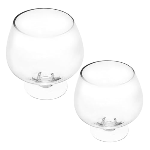 Warmhm 2St Weinglasvase Goldfischglas Terrarienschalen aus Glas Blumenvase bürodeko Betta-Aquarium hydroponisches Aquarium Desktop-Aquarium Betta-Behälter aus Glas Schreibtisch Blumentopf Warmhm 2St Weinglasvase Goldfischglas Terrarienschalen aus Glas Blumenvase bürodeko Betta-Aquarium hydroponisches Aquarium Desktop-Aquarium Betta-Behälter aus Glas Schreibtisch Blumentopf von Warmhm