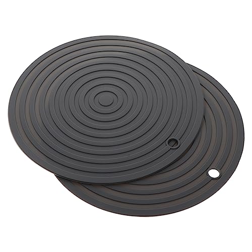 Warmhm 2Stücke Futtermatte für Haustiere Hitzebeständige Branding Tischunterlage rutschfest für Futter und Wassernäpfe Warmhm 2Stücke Futtermatte für Haustiere Hitzebeständige Branding Tischunterlage rutschfest für Futter und Wassernäpfe von Warmhm