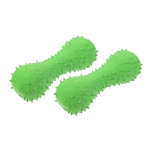 Warmhm 2Stücke Interaktives Aus Knochenform Langlebiges Quietschendes Bissspielzeug Für Aggressive Für Welpen Und Kleine Warmhm 2Stücke Interaktives Aus Knochenform Langlebiges Quietschendes Bissspielzeug Für Aggressive Für Welpen Und Kleine von Warmhm