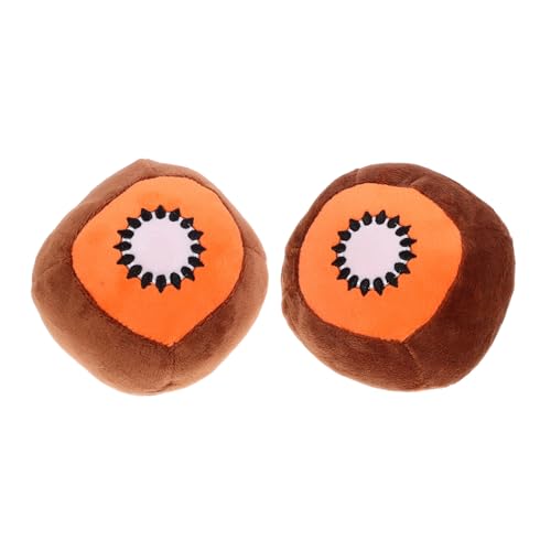 Warmhm 2Stücke Kiwi Form Kauspielzeug Für Interaktives Quietschspielzeug Strapazierfähiges Molarenspielzeug Für Welpen Und Kleine Warmhm 2Stücke Kiwi Form Kauspielzeug Für Interaktives Quietschspielzeug Strapazierfähiges Molarenspielzeug Für Welpen Und Kleine von Warmhm
