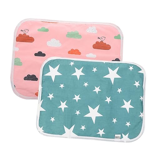 Warmhm 2Stücke Waschbare Meerschweinchen Pee Pads Langlebige Trainingspads für Kleintiere mit Sternen für Hamsterkäfig Zubehör Warmhm 2Stücke Waschbare Meerschweinchen Pee Pads Langlebige Trainingspads für Kleintiere mit Sternen für Hamsterkäfig Zubehör von Warmhm