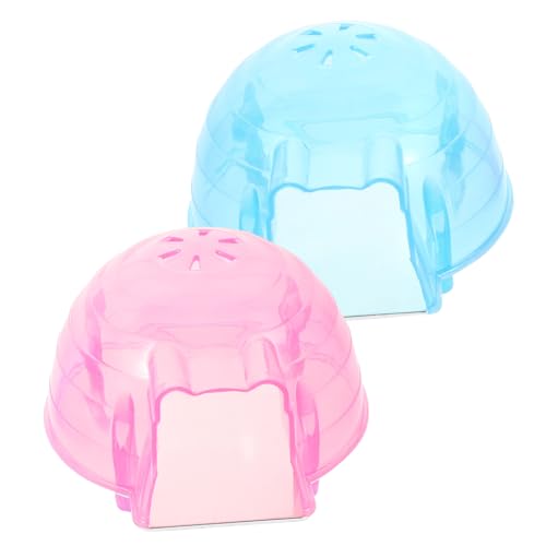 Warmhm 2er Set Hamsterhaus Iglu Aus Kunststoff Für Meerschweinchen Und Kleine Nagetiere - Kühlendes Sandbad - Ideal Für Sommer in Zufälligen Farben Erhältlich Warmhm 2er Set Hamsterhaus Iglu Aus Kunststoff Für Meerschweinchen Und Kleine Nagetiere - Kühlendes Sandbad - Ideal Für Sommer in Zufälligen Farben Erhältlich von Warmhm