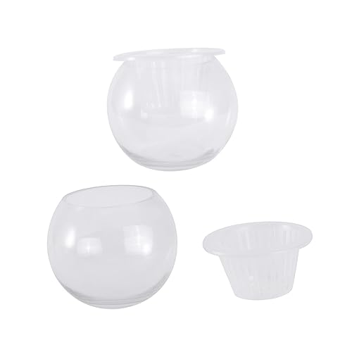 Warmhm 2st Aquarium Aus Acryl Töpfe Für Zimmerpflanzen Runde Vase Aus Glas Luft Hydrokultur Blumentopf Terrarienschale Glas Terrarienblase Großer Glasbehälter Schüttgut Pflanzenwand Büro Warmhm 2st Aquarium Aus Acryl Töpfe Für Zimmerpflanzen Runde Vase Aus Glas Luft Hydrokultur Blumentopf Terrarienschale Glas Terrarienblase Großer Glasbehälter Schüttgut Pflanzenwand Büro von Warmhm