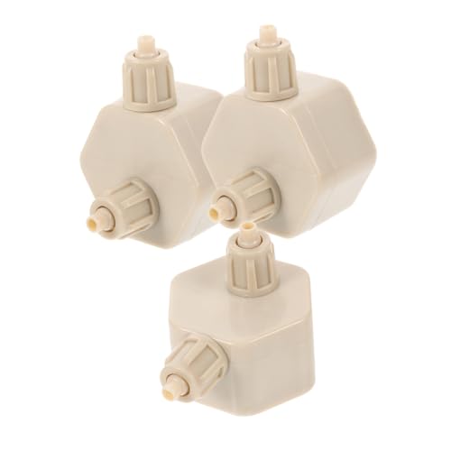 Warmhm 3 Stück Aquariumpflanzen Systemzubehör Aquarium Co2 Generator Abdeckung Beige Kunststoff Kohlendioxid Reaktor Abdeckungen Aquarium Co2 Flaschen Abdeckungen von Warmhm