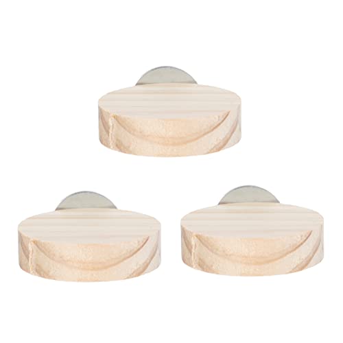 Warmhm 3stücke Vögel Sprungbretter Für Papageien Holzstandplattformen Robuste Und Langlebige Spielzeuge Für Klettern Und Spielen Ihrer Haustiere von Warmhm