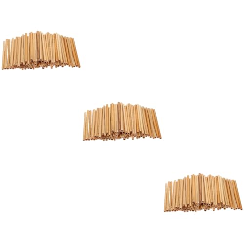 Warmhm 300 Stück Natürliche Schilfrohr-Bienenröhren 15 cm Hohle Stiele Für Die Bestäubung Von Bienennestern (0 5–0 8 cm Durchmesser) von Warmhm