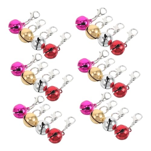 Warmhm 36 Stück Haustier-halsbandglocken Für Katzen, Hunde, Haustierbedarf, Kätzchen, Kleintiere, Anhänger, Charms, Schlüsselanhänger Und Dekorative Accessoires Warmhm 36 Stück Haustier-halsbandglocken Für Katzen, Hunde, Haustierbedarf, Kätzchen, Kleintiere, Anhänger, Charms, Schlüsselanhänger Und Dekorative Accessoires von Warmhm