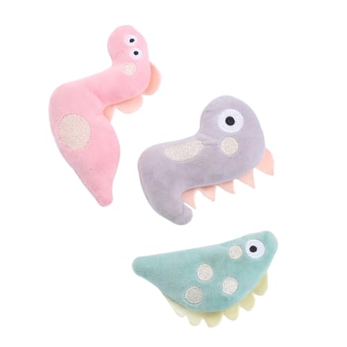Warmhm 3Stücke Katzen Plüschspielzeug Interaktive Katzenspielzeuge Aus Weichem Material Rosa Schlange Grauem Und Grünem Für Spielende Kätzchen Warmhm 3Stücke Katzen Plüschspielzeug Interaktive Katzenspielzeuge Aus Weichem Material Rosa Schlange Grauem Und Grünem Für Spielende Kätzchen von Warmhm
