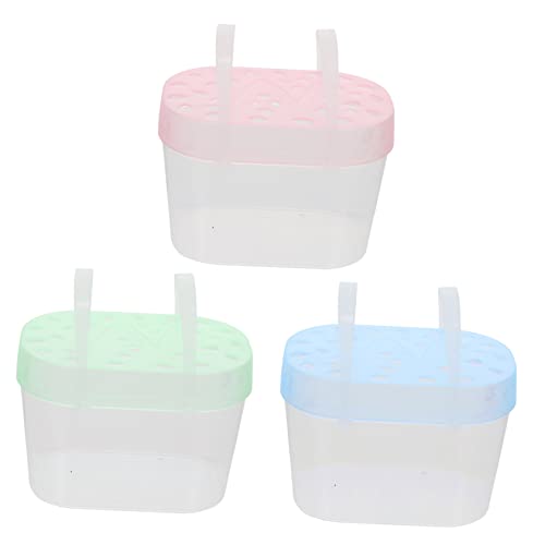 Warmhm 3Stücke Kleine Haustier Tragetaschen Teiliges Transportable Box für Hamster und Kleine Atmungsaktives Design für Reisen Tragbar Warmhm 3Stücke Kleine Haustier Tragetaschen Teiliges Transportable Box für Hamster und Kleine Atmungsaktives Design für Reisen Tragbar von Warmhm