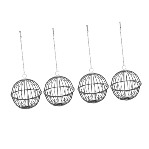 Warmhm 4Stücke Futterspender für Hängende Futterbälle für Kleintiere für Chinchillas Meerschweinchen Reinigen Bedienen für Gesunde Warmhm 4Stücke Futterspender für Hängende Futterbälle für Kleintiere für Chinchillas Meerschweinchen Reinigen Bedienen für Gesunde von Warmhm