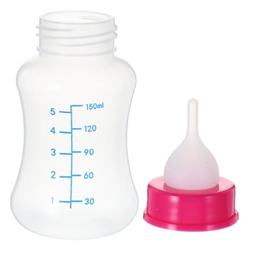 Warmhm 4Stücke Pet Feeding Bottle Fütterungsflasche für Welpen mit Ersatz Reinigungsbürsten Zufällig die Einfache Fütterung und Pflege von Haustieren Warmhm 4Stücke Pet Feeding Bottle Fütterungsflasche für Welpen mit Ersatz Reinigungsbürsten Zufällig die Einfache Fütterung und Pflege von Haustieren von Warmhm