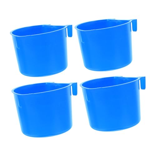 Warmhm 4pcs Hängende Vogelkäfigzubehör Kaninchen Fütterungsschale Haustier Wasserbecher Für Tiere Hühnerwässerungsschalen Taubenkäfighänge -Feeder von Warmhm