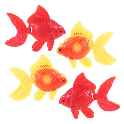 Warmhm 4stücke Schwimmender Plastikfische Naturgetreue Miniatur-aquariumfigur Künstliche Goldfische Als Dekoration Für Schreibtisch Home-Office Und Aquarien-Display Langlebige Warmhm 4stücke Schwimmender Plastikfische Naturgetreue Miniatur-aquariumfigur Künstliche Goldfische Als Dekoration Für Schreibtisch Home-Office Und Aquarien-Display Langlebige von Warmhm