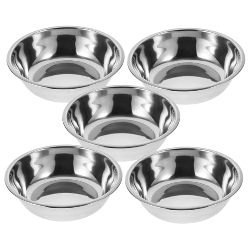 Warmhm 5Stücke Katzenfutternapf Rund rutschfest Langlebig zu Reinigen für Futter und Wasser für Haustiere Ergonomisches Design Warmhm 5Stücke Katzenfutternapf Rund rutschfest Langlebig zu Reinigen für Futter und Wasser für Haustiere Ergonomisches Design von Warmhm