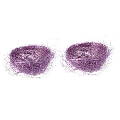 Warmhm 6 Stück Hühnernestsimulation Hühnerkoop -Dekorationen Hühnerdekor Hühnerstall Küken Hühnerverzierung Stroh hochzeitsdeko Ostern Vogel Dekorationen Ostern vogelnest Violett Warmhm 6 Stück Hühnernestsimulation Hühnerkoop -Dekorationen Hühnerdekor Hühnerstall Küken Hühnerverzierung Stroh hochzeitsdeko Ostern Vogel Dekorationen Ostern vogelnest Violett von Warmhm