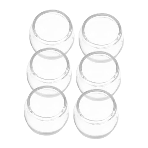 Warmhm 6 Stück Kleiner Fischtank Mini-Aquarium-Modell winzig Miniatur buchregal Dekoration wohnungseinrichtung Mini-Hausversorgung Küchentisch Mittelstücke Glas Transparent von Warmhm
