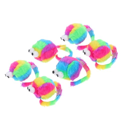 Warmhm 6Stücke Katzenspielzeugmaus mit Katzenminze Weiche Plüschmäuse Design für Wohnungskatzen Fördert Aktives und Verhindert Langeweile Robust und Langlebig Warmhm 6Stücke Katzenspielzeugmaus mit Katzenminze Weiche Plüschmäuse Design für Wohnungskatzen Fördert Aktives und Verhindert Langeweile Robust und Langlebig von Warmhm