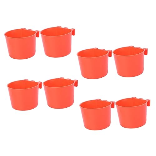 Warmhm 8Stücke Vogelfutterspender Teilig Wasserschalen für Futterhalter für Papageien und Sittiche Hängbar Sicher für Vogelkäfige Warmhm 8Stücke Vogelfutterspender Teilig Wasserschalen für Futterhalter für Papageien und Sittiche Hängbar Sicher für Vogelkäfige von Warmhm