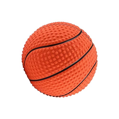 Warmhm Basketball aus Quietschendes Kauspielzeug für Große und Kleine und Robust für Geistige Stimulation und Spielspaß Fördert Warmhm Basketball aus Quietschendes Kauspielzeug für Große und Kleine und Robust für Geistige Stimulation und Spielspaß Fördert von Warmhm