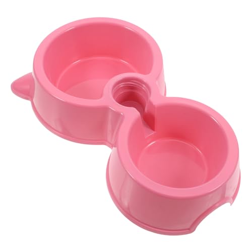 Warmhm Doppelte Hunde- Und Katzennäpfe, Wasser- Und Futternapf-Set, Kunststoffnapf, Automatischer Wasserspender, Haustier-futterspender Für Kleine Oder Mittelgroße Hunde, Katzen, Welpen, von Warmhm
