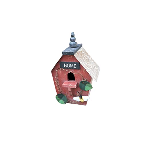 Warmhm Exquisiter Vogelhaus- Im Landhausstil Aus Holz Dach Für Zuhause Und Party von Warmhm
