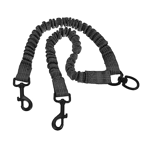 Warmhm Elastische Hundeleine Für Reflektierende Leine Verstellbare Führleine Für Kleine Und Mittelgroße Für Outdoor Aktivitäten Tiefe Graue von Warmhm