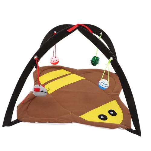Warmhm Faltbares Haustierzelt Mit Spielzeugball Waschbares Katzennest Für Indoor Outdoor Für Katzen Kleine Tragbares Für Sichere Schlafumgebung Spielspaß Warmhm Faltbares Haustierzelt Mit Spielzeugball Waschbares Katzennest Für Indoor Outdoor Für Katzen Kleine Tragbares Für Sichere Schlafumgebung Spielspaß von Warmhm