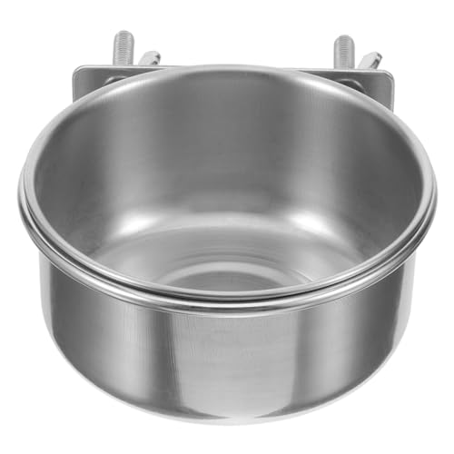 Warmhm Futternapf Für Papageien Und Sittiche Mit Klemmhalter Hygienisch Und Langlebig Für Futter Und Wasser Vogelkäfig Zubehör Für Nymphensittiche von Warmhm
