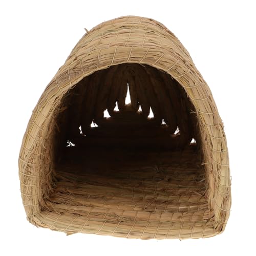 Warmhm Geflochtenes Hamsternest aus Strohmaterial Kleines Nest für Kaninchen Meerschweinchen und Kleintiere Natürlicher Rückzugsort zum Schlafen und Verstecken Robuste Schlafunterlage für Warmhm Geflochtenes Hamsternest aus Strohmaterial Kleines Nest für Kaninchen Meerschweinchen und Kleintiere Natürlicher Rückzugsort zum Schlafen und Verstecken Robuste Schlafunterlage für von Warmhm