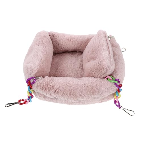 Warmhm Hängende Hamster Hängematte für Kleintiere Meerschweinchenbett aus Atmungsaktiv und Langlebig für Chinchillas und Ratten von Warmhm