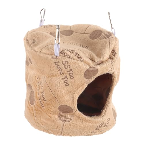 Warmhm Hängende Hamsterhängematte Bequemes Hamsterbett aus Weichem Material Schlafnest für Kleine Haustiere für Jahreszeiten Zufällige und Designs Warmhm Hängende Hamsterhängematte Bequemes Hamsterbett aus Weichem Material Schlafnest für Kleine Haustiere für Jahreszeiten Zufällige und Designs von Warmhm