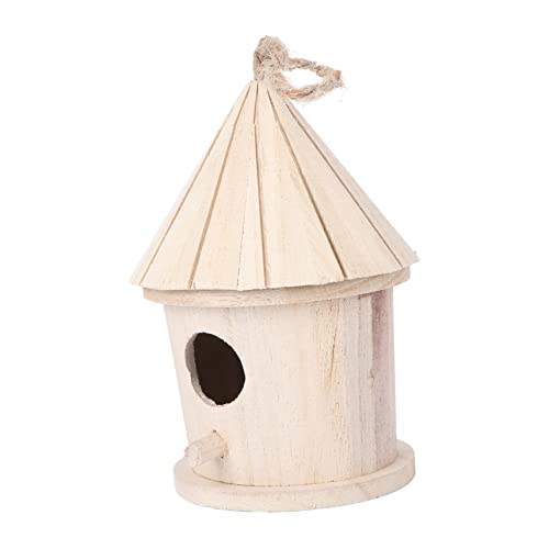 Warmhm Hängendes Vogel Nest aus Kreative Gestaltung für Wohnzimmer oder Garten Sicheres und Langlebiges Vogelzubehör für DIY Dekoration und Haustierbedarf von Warmhm